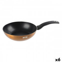 Padella Wok Quttin Foodie Rame 28,5 x 8 x 48 cm (6 Unità)