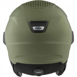 Skihelm Alpina Alto Q Lite Grijs Olijf 55-59 cm