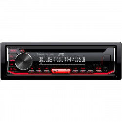 Radio CD para Coches Kenwood KD-T702BT Negro Rojo