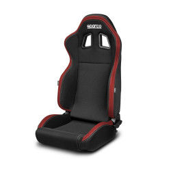 Asiento Racing Sparco R100 Negro/Rojo