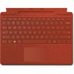 Clavier avec pavé tactile Microsoft 8XA-00032 Espagnol Qwerty Rouge Poppy Red...