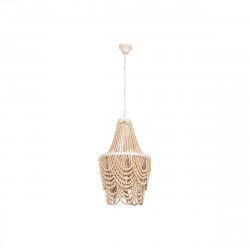 Suspension Home ESPRIT Blanc Marron Bois Métal 25 W 40 x 40 x 70 cm