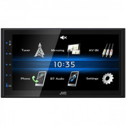 CD Autoradio JVC KW-M25BT Zwart