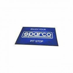 Tapijt Sparco Enjoy your pit stop Blauw