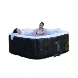 Spa Hinchable Sunspa Cuadrado Negro 6 personas (185 x 185 x 65 cm)