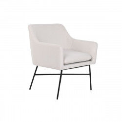 Armchair DKD Home Decor Beige Metal 66 x 62 x 75 cm