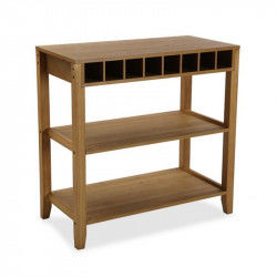 Occasional Furniture Versa Bottle rack Kitchen Wood Brown Plastic Pinewood...