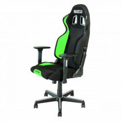 Chaise de jeu Sparco Noir/Vert 150º Noir Multicouleur