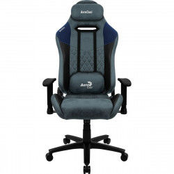 Chaise de jeu Aerocool DUKE AeroSuede 180º Bleu Noir/Bleu