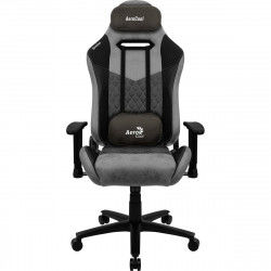 Gaming stoel Aerocool DUKE AeroSuede 180º Zwart Grijs