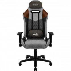 Gaming stoel Aerocool DUKE AeroSuede 180º Zwart Grijs