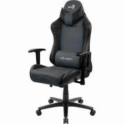 Gaming stoel Aerocool KNIGHT AeroSuede 180º Blauw Zwart Zwart/Blauw