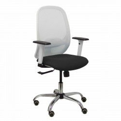 Silla de Oficina P&C 354CRRP Con reposabrazos Blanco Negro