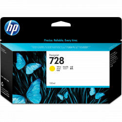 Originele inkt cartridge HP 728 Geel