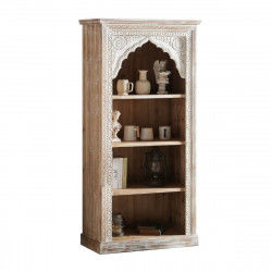 Étagère DKD Home Decor Blanc Naturel Sapin Bois MDF 80 x 38 x 162 cm