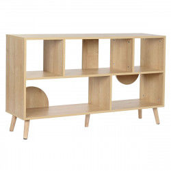 Shelves DKD Home Decor Natural Pinewood 120 x 30 x 70 cm (1)