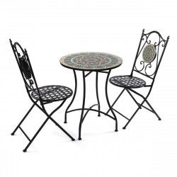 Ensemble Table + 2 Chaises Versa Baffin 60 x 71 x 60 cm