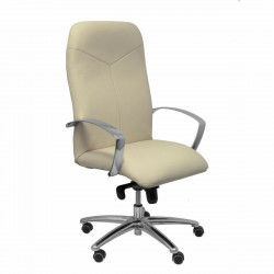 Chaise de Bureau Caudete similpiel P&C 5DBSP02 Blanc Crème