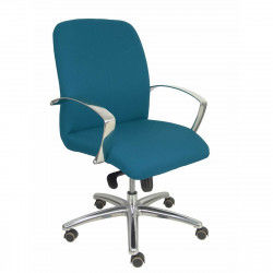 Chaise de Bureau Caudete P&C BALI429 Vert/Bleu