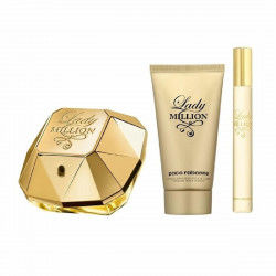 Parfumset voor Dames Paco Rabanne Lady Million Fabulous (3 pcs)