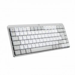 Draadloos toetsenbord Logitech MX Mini Mechanical for Mac Wit Wit/Grijs Frans...