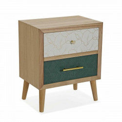 Mesita de Noche Versa Bridgette 30 x 54 x 46 cm Madera Madera MDF