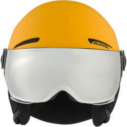 Casco de Esquí Alpina Zupo Visor Q-Lite Amarillo 51-55 cm