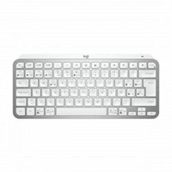 Keyboard Logitech 920-010491 Spanish Grey Silver Spanish Qwerty QWERTY