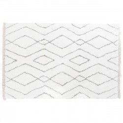 Alfombra DKD Home Decor Blanco Gris 200 x 290 x 1,5 cm