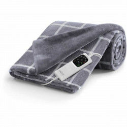 Electric Blanket IMETEC 16775 Grey White/Grey