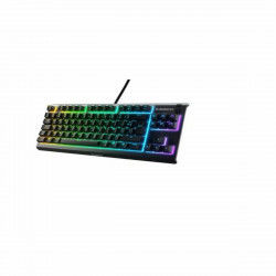 Teclado SteelSeries Apex 3 Gaming Negro Con cable Francés AZERTY AZERTY