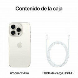 Smartphone Apple iPhone 15 Pro 6,1" 128 GB Bianco