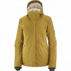 Chaqueta de Esquí Salomon Snow Rebel Mujer Dorado