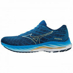 Running Shoes for Adults Mizuno Wave Rider 26 Blue Men