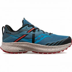 Hardloopschoenen voor Volwassenen Saucony Ride 15 Blauw Mannen