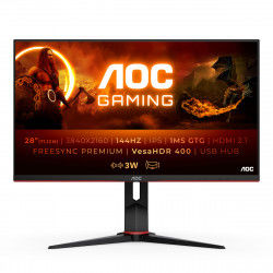 Gaming-Monitor AOC U28G2XU2/BK 28" 144 Hz 4K Ultra HD LED IPS LCD