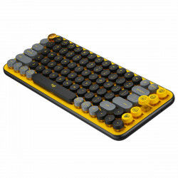 Tastatur Logitech POP Französisch Gelb AZERTY