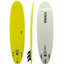 planche de surf Soft 7'6" Jaune Rigide