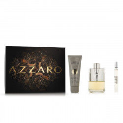 Parfumset voor Heren Azzaro EDT Wanted 3 Onderdelen