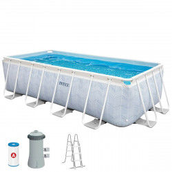 Detachable Pool Intex Prism Frame Rectangular 400 x 200 x 100 cm