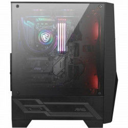 ATX Semi-tower Box MSI MAG FORGE 100M Black Purple