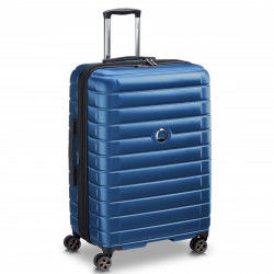 Grote koffer Delsey Shadow 5.0 Blauw 75 x 33 x 50 cm