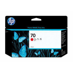 Impresora HP Cartucho de tinta DesignJet HP 70 rojo de 130 ml Rojo