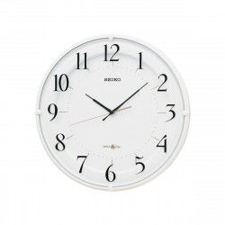 Wall Clock Seiko QGP216W Multicolour Plastic