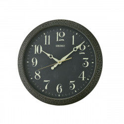 Wall Clock Seiko QXA815K Black Plastic