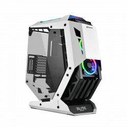 ATX Semi-toren doos Sharkoon ELITE SHARK CA700 LED RGB Zwart/Wit Wit