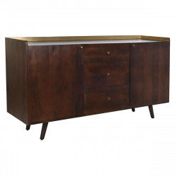 Sideboard DKD Home Decor Multicolour Golden Dark brown Wood Metal 150 x 43 x...