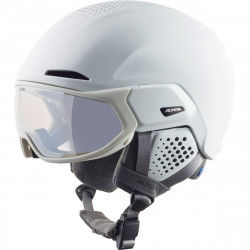 Skihelm Alpina A9238210 Weiß Schwarzweiß 55-59 cm