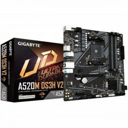 Carte Mère Gigabyte A520M DS3H V2 AMD AMD AM4