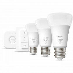 Bombilla LED Philips Starter Kit E27 9,5 W Blanco F (3 Unidades)